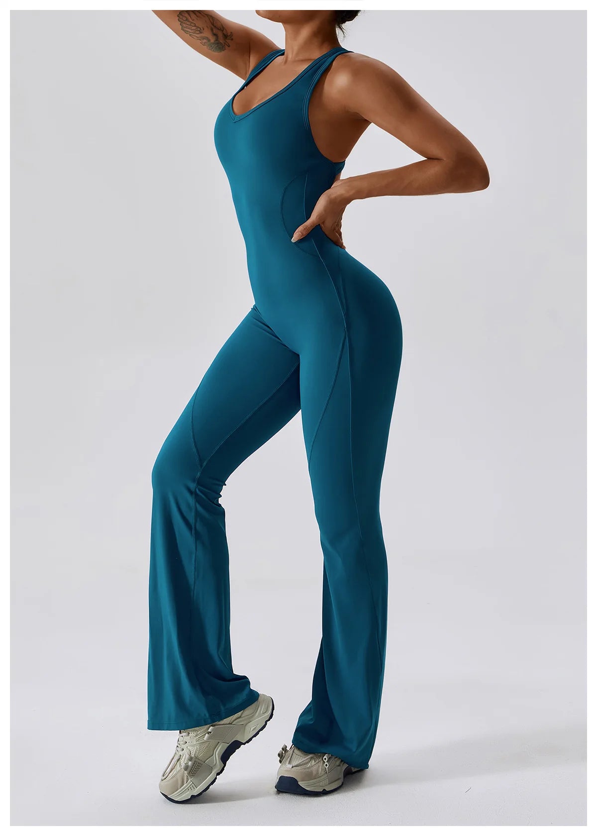 Jumpsuit-V Tracksuit